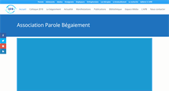Desktop Screenshot of begaiement.org