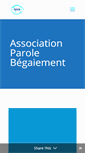 Mobile Screenshot of begaiement.org
